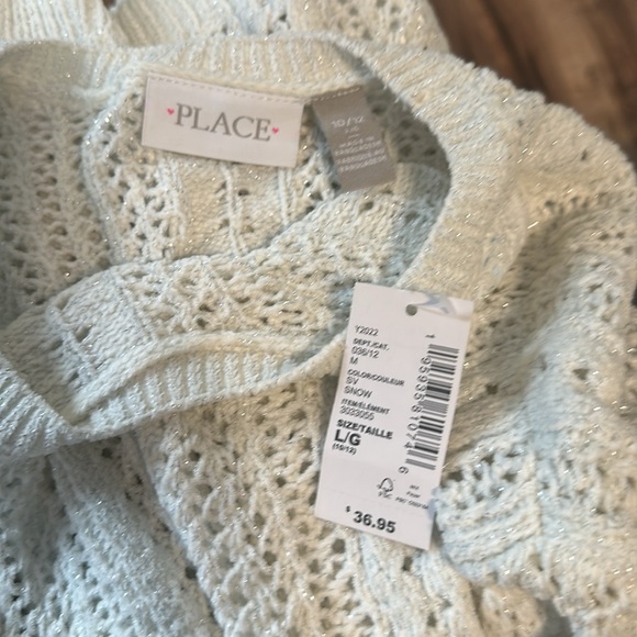 Girls Children’s Place sweater size 10/12 - Picture 3 of 3